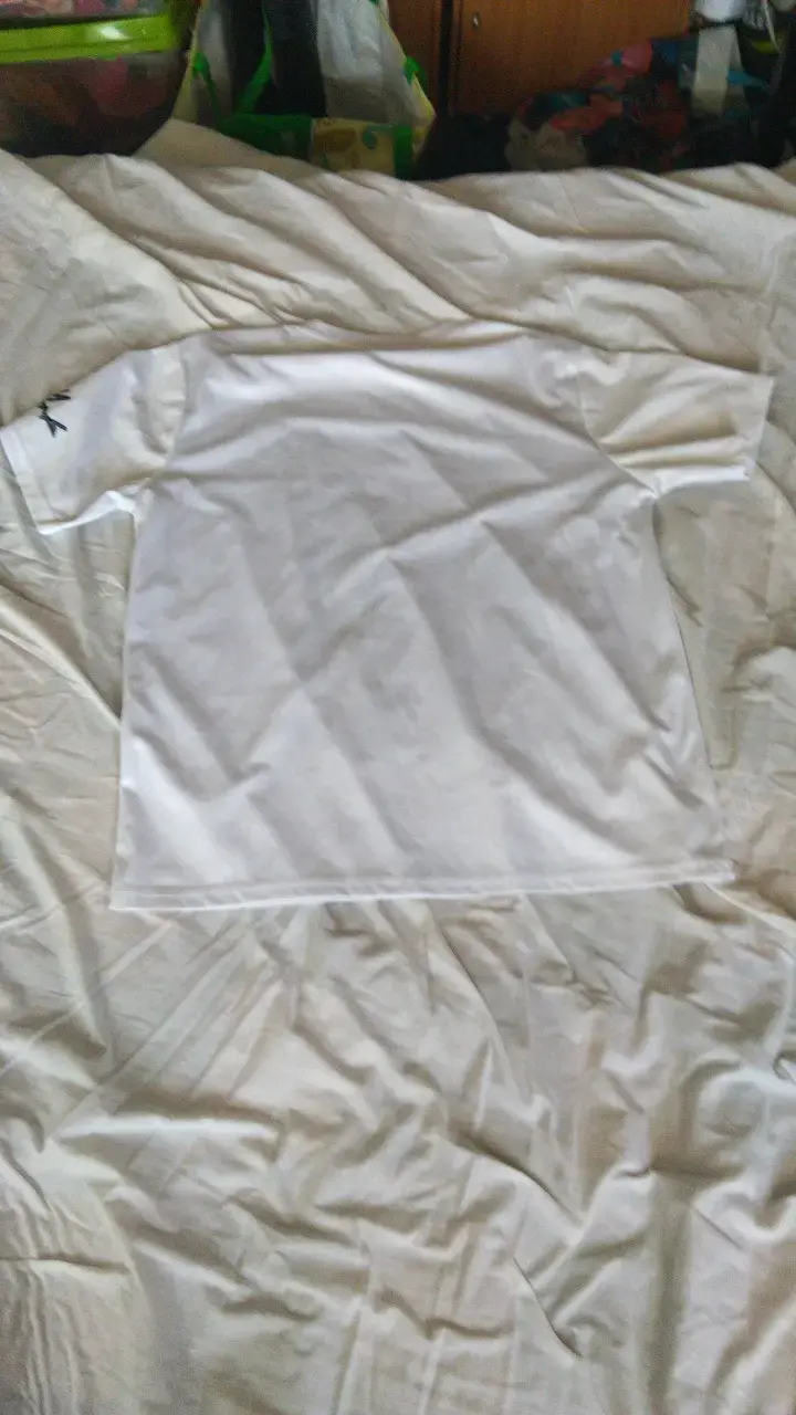 Polera blanca con diseño New York 96 talla L - 2