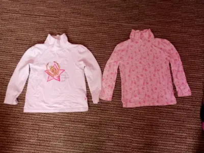 Poleras de niña Barbie con cuello alto talla 6 - miniatura 2