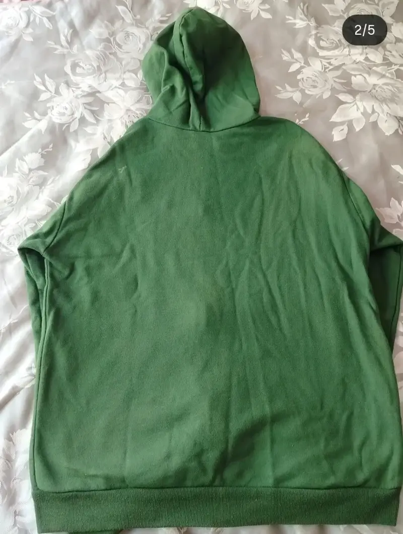Polerón verde con capucha Nike para hombre - 2