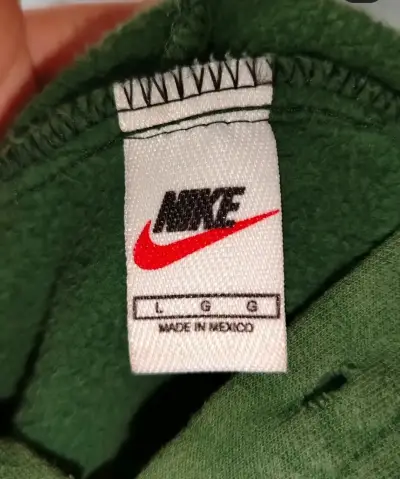 Polerón verde con capucha Nike para hombre - miniatura 5