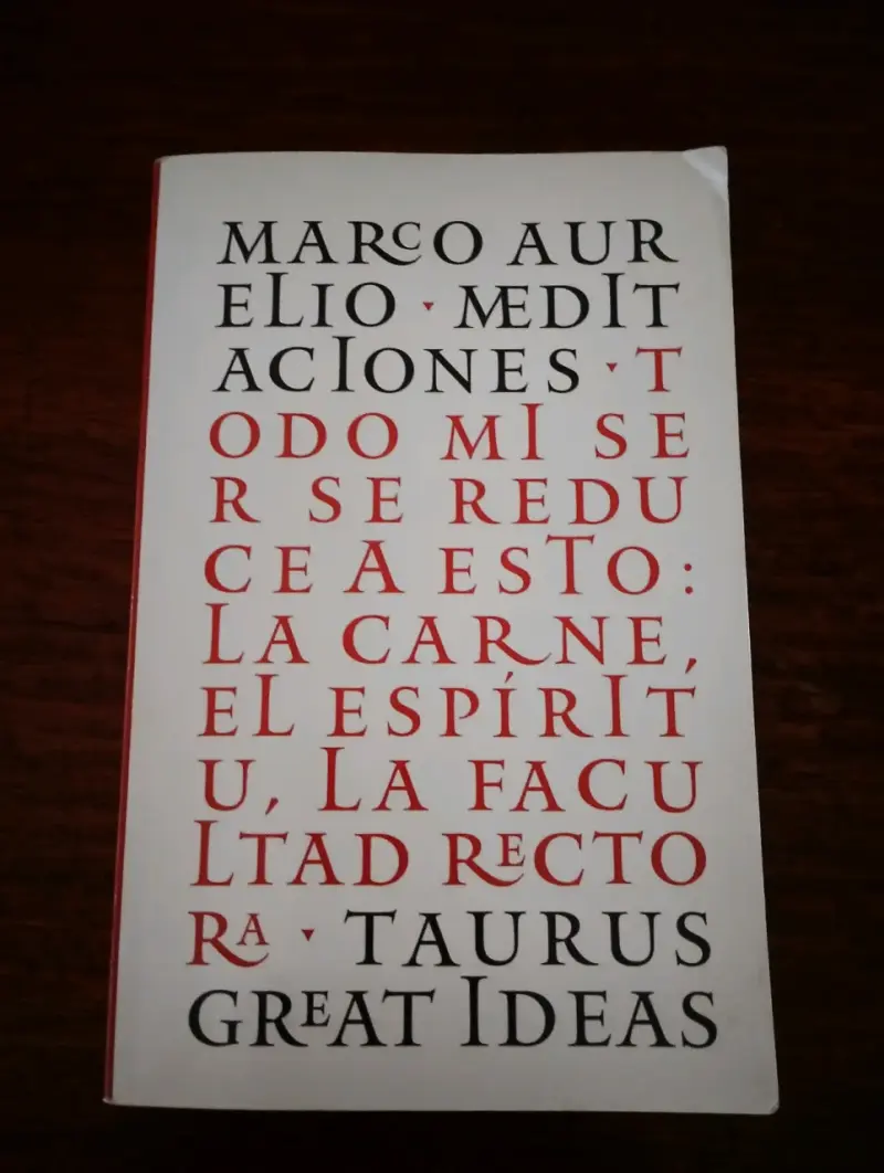 Libro Meditaciones de Marco Aurelio - Taurus - 1