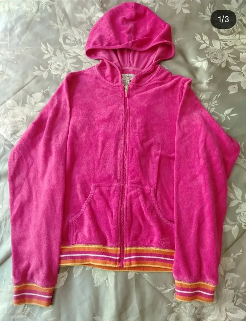 Polerón con capucha rosa' Oleg Cassini Sport' - 1