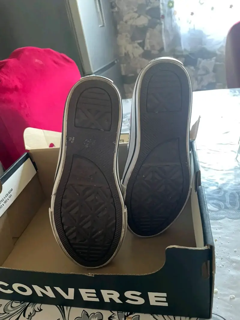 Zapatillas Converse All Star plateadas para niños - 3