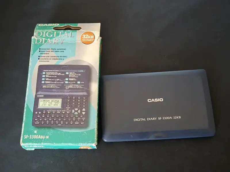 Agenda Digital Casio SF-3300A 32KB - 3