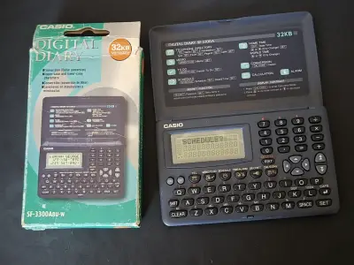 Agenda Digital Casio SF-3300A 32KB - miniatura 5