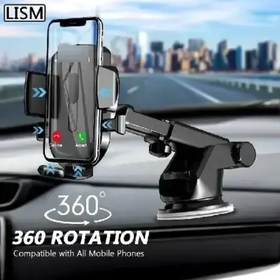 Soporte de Celular para Auto Ajustable Negro - miniatura 3