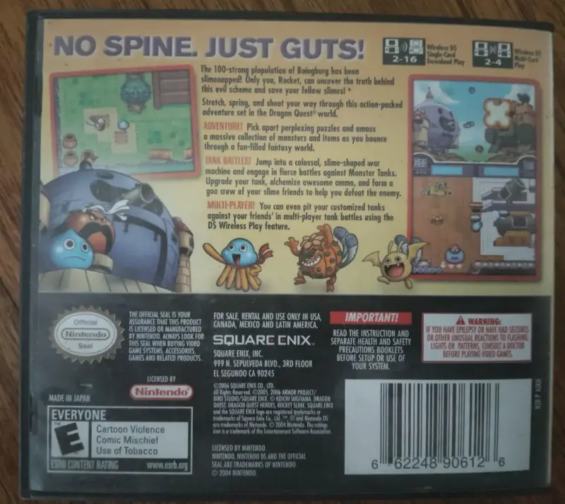 Juego Nintendo DS Dragon Quest Heroes Rocket Slime - 3
