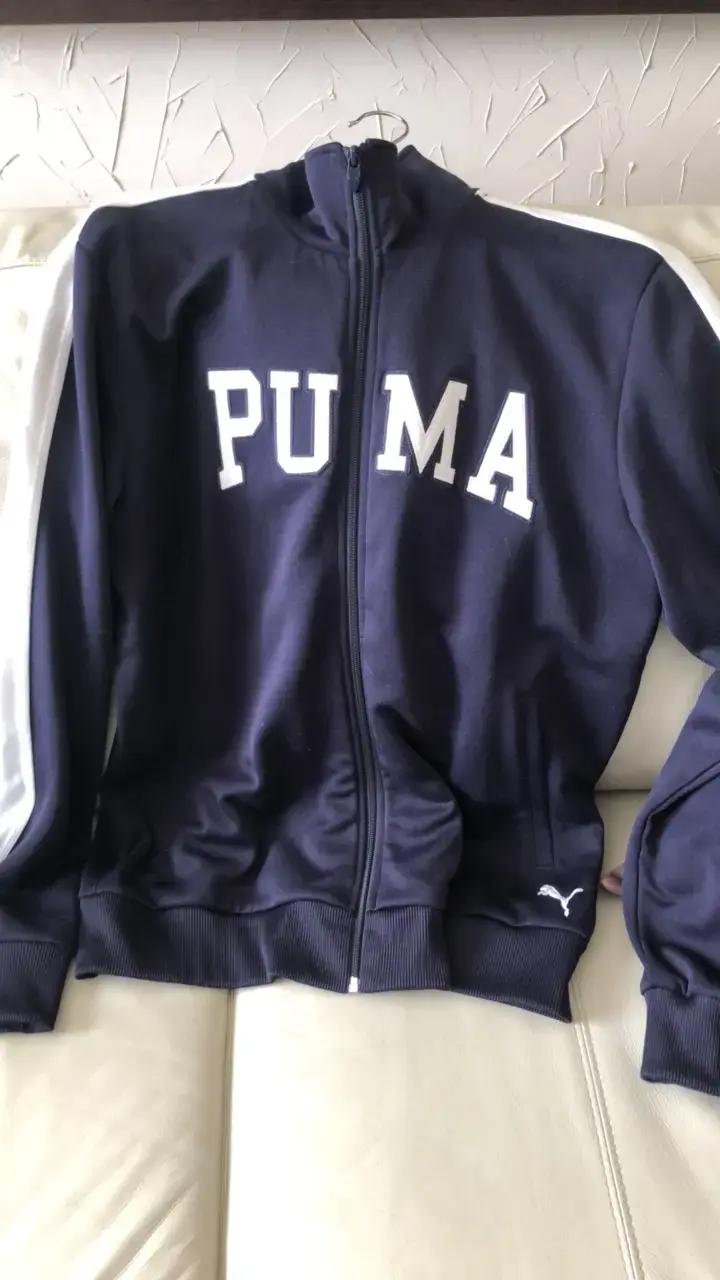 Chaqueta deportiva Puma azul marino - 1