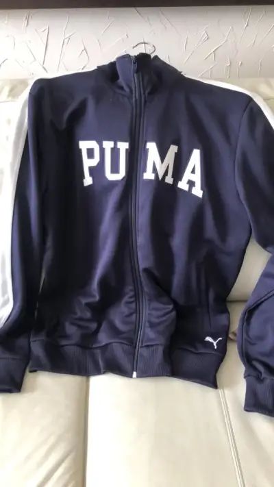 Chaqueta deportiva Puma azul marino - miniatura 1