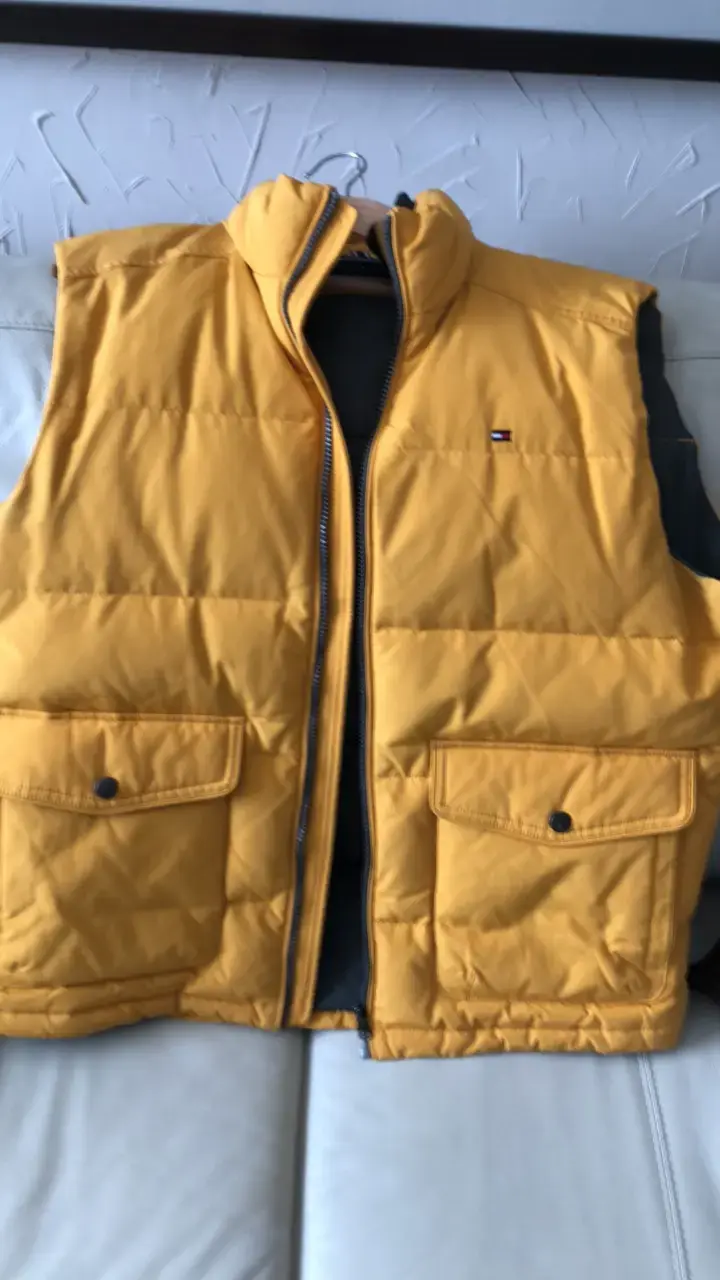 Chaleco acolchado amarillo Tommy Hilfiger - 1