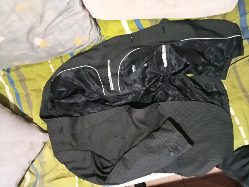 Blazer de hombre MOSSIMO negro a rayas - 1