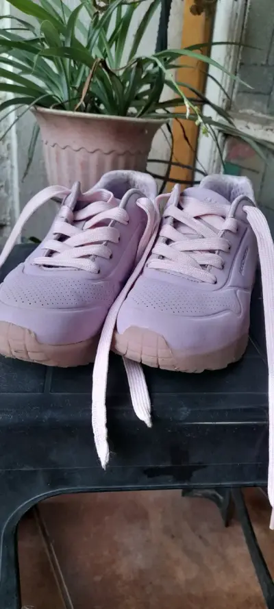 Zapatillas Skechers lavanda para niña - miniatura 4