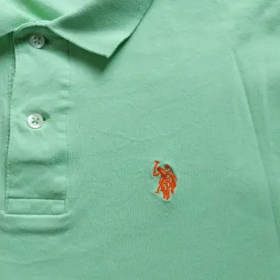 Polo U.S. Polo Assn verde. - miniatura 3