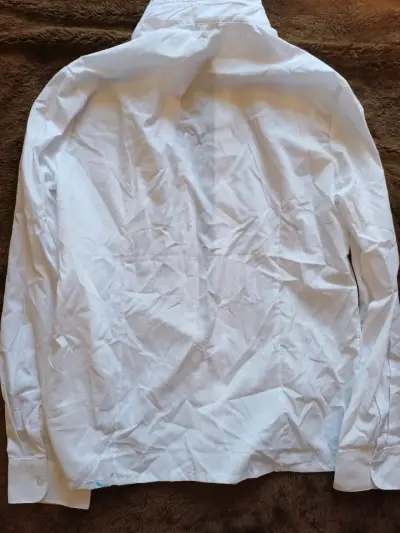 Camisa blanca de hombre manga larga - miniatura 1