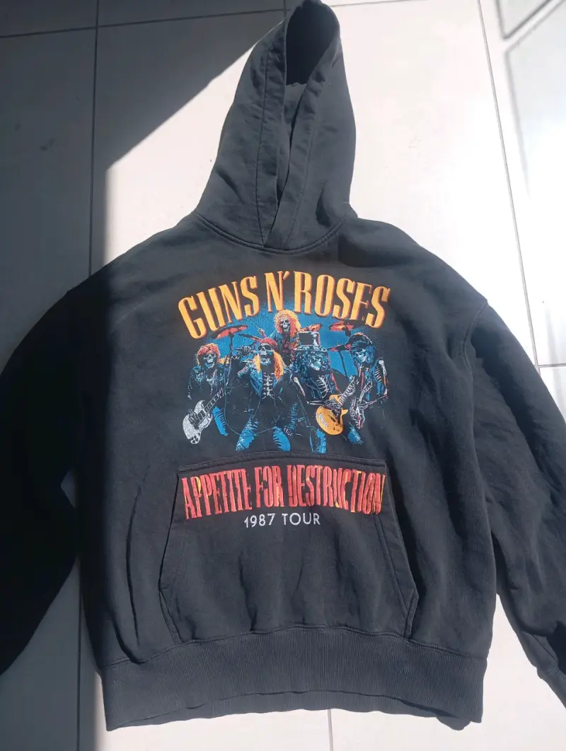 Polerón con capucha Guns N' Roses 1987 Tour - 1