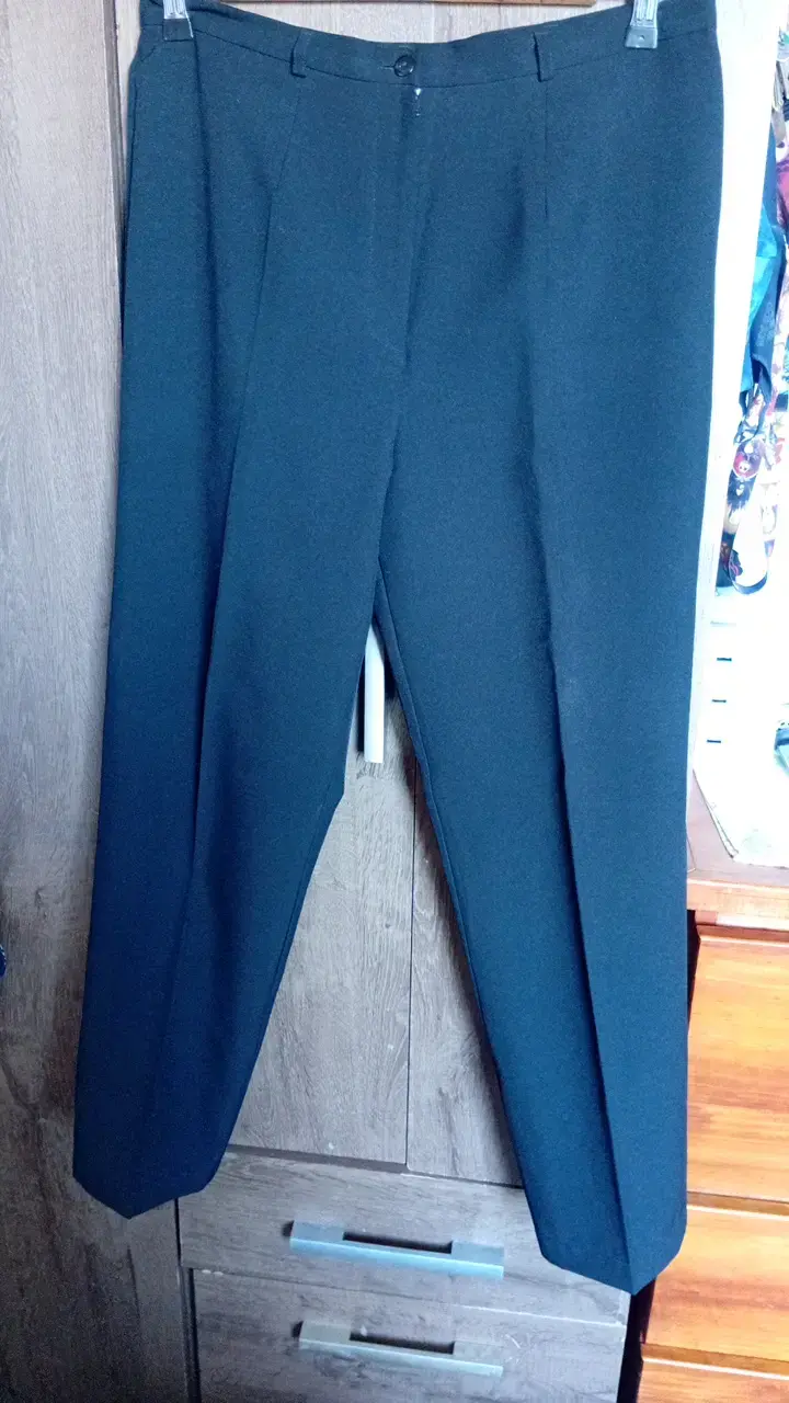 Pantalón de vestir negro para mujer - 2