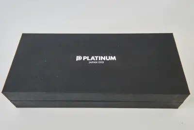 Pluma estilográfica Platinum #3776 Black Gathered - miniatura 4
