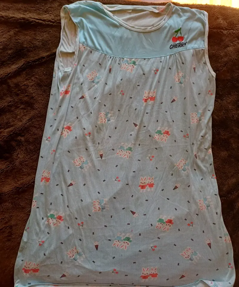 Camisón de mujer estampado Cherry