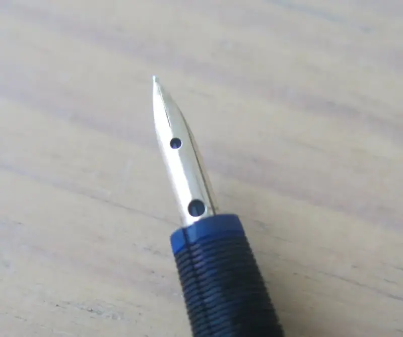Parker 51, años 50, made in england, plumin de oro - 5