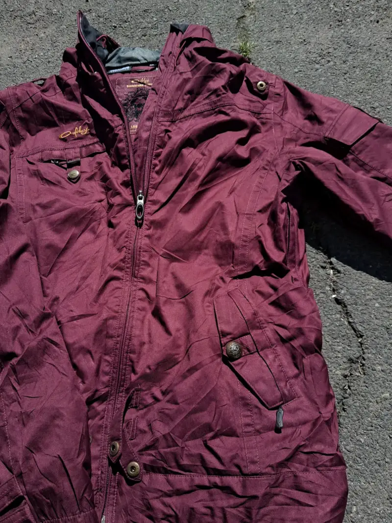 Chaqueta burdeo Oakley - 3