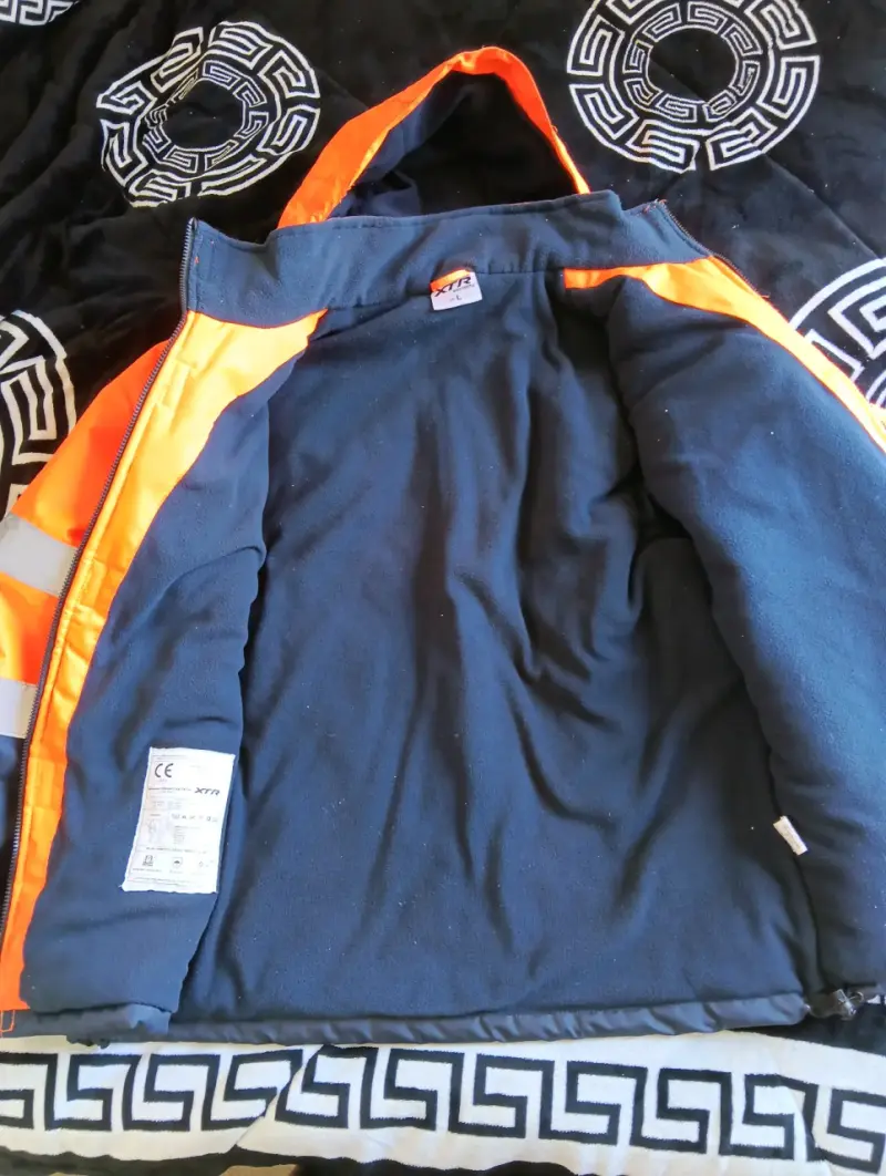 Chaqueta de seguridad reflectante XTR naranja - 2