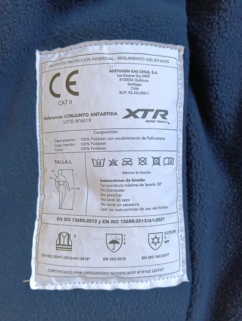 Chaqueta de seguridad reflectante XTR naranja - 3