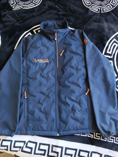 Chaqueta Softshell Azul Marca Syncore - miniatura 1