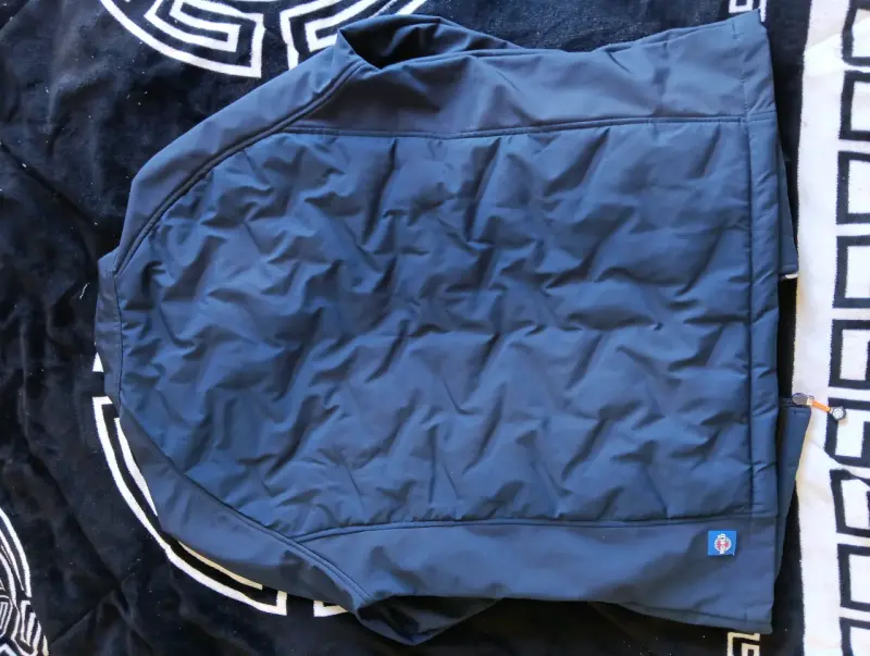 Chaqueta Softshell Azul Marca Syncore - 3