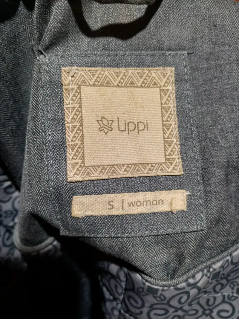Parka Mujer Gris Marca Lippi Talla S - 3
