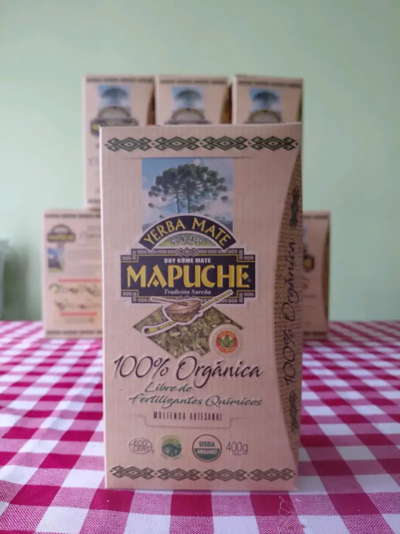 Yerba Mate Orgánica Mapuche 400g - 2
