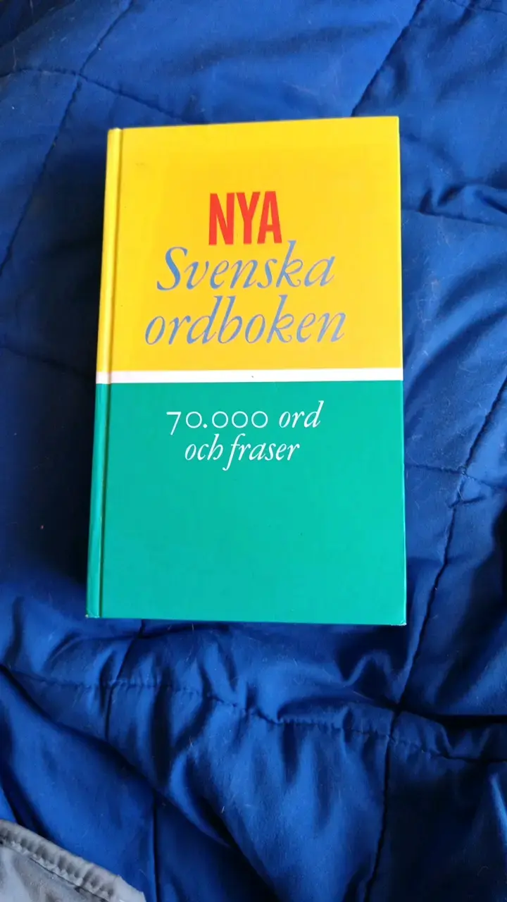 Diccionario Nya Svenska Ordboken 70,000 Palabras - 1
