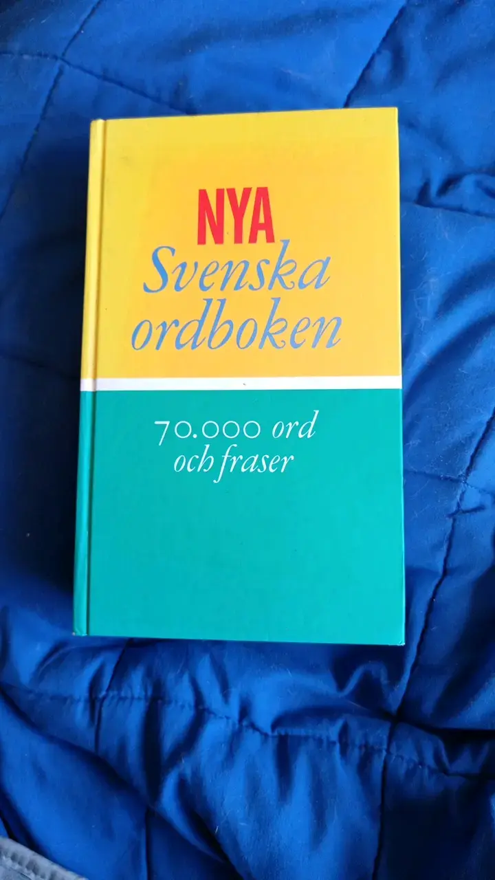 Diccionario Nya Svenska Ordboken 70,000 Palabras - 2