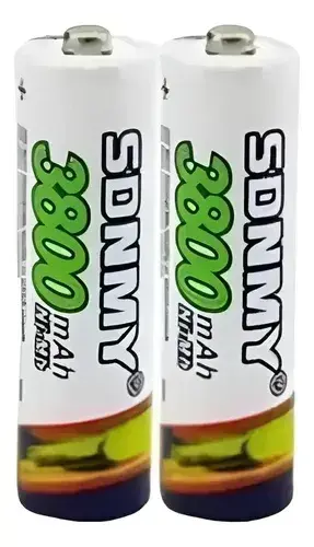 Pilas recargables SDNMY 3800 mAh AA - 1