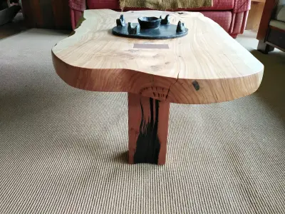 Mesa De Centro De Madera única - miniatura 2