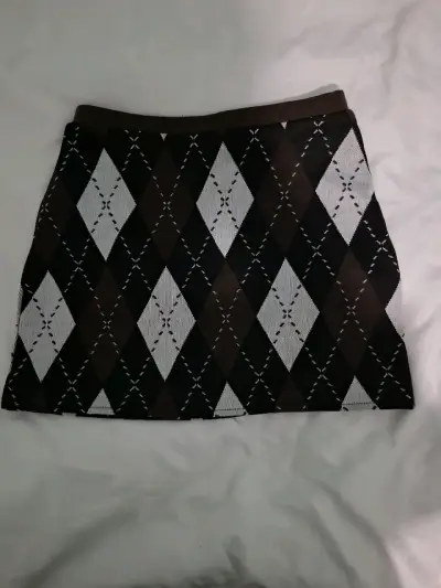 Falda corta de rombos H&M Divided - miniatura 1