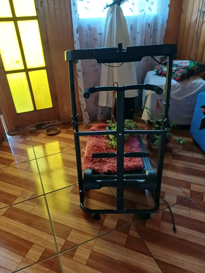 Caminadora eléctrica plegable compacta