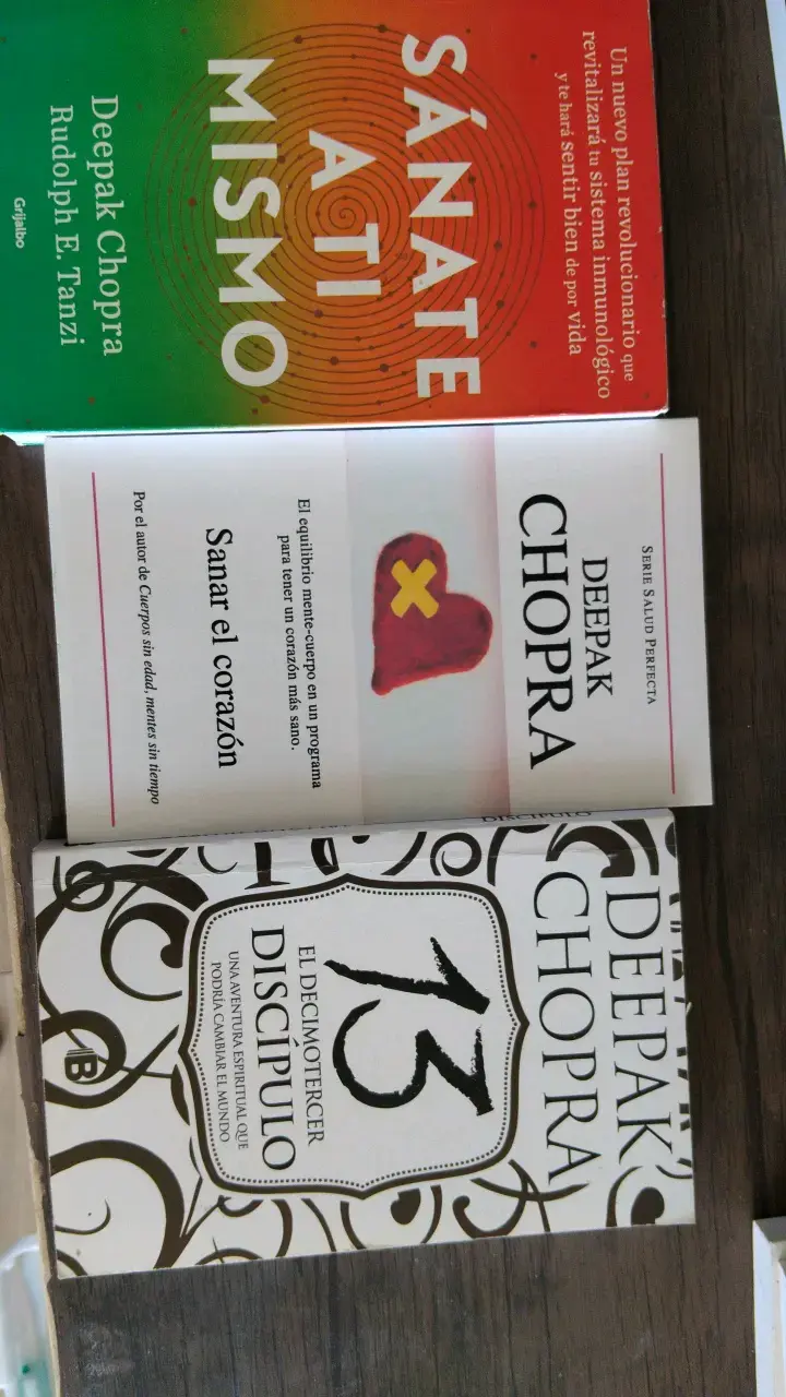 Set Libros de Autoayuda de Deepak Chopra Alternati - 1