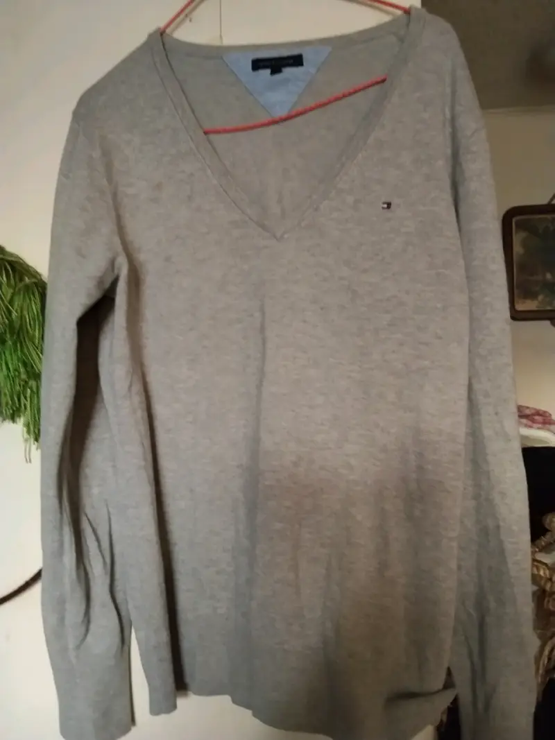 Suéter gris Tommy Hilfiger para hombre - 2