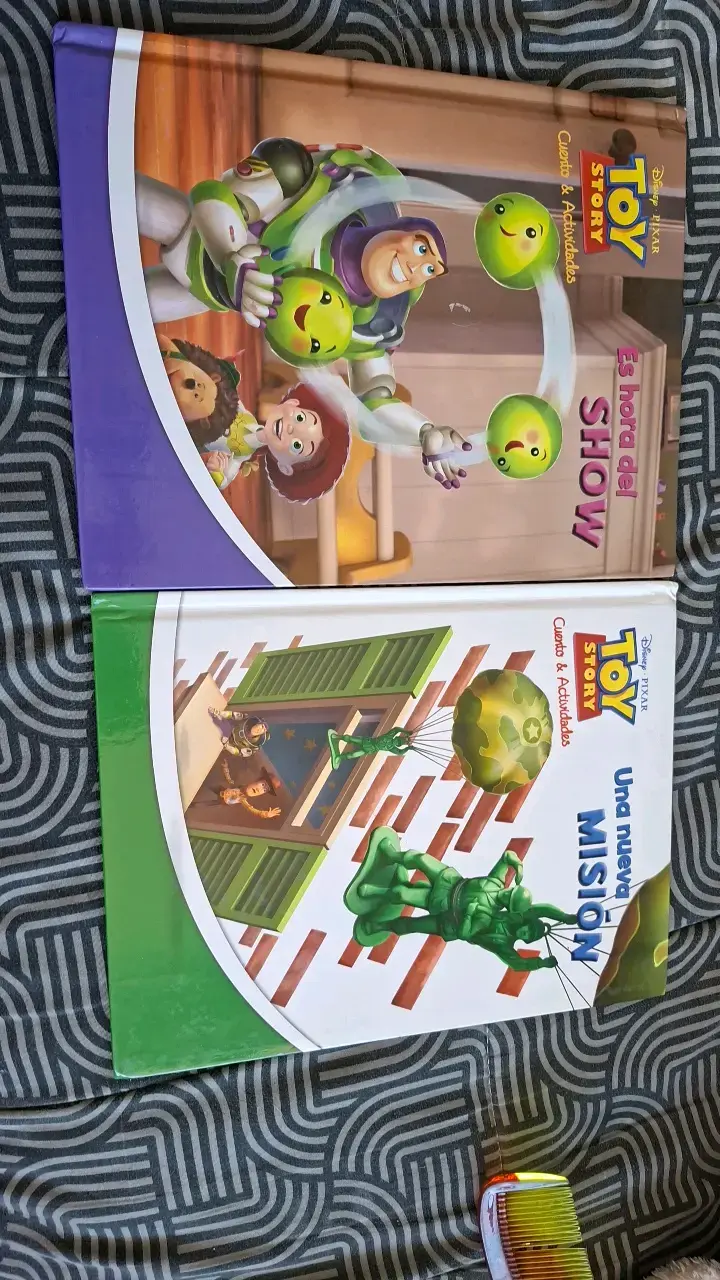 Libros de cuentos y actividades Toy Story