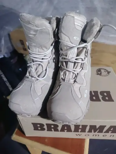Botas de invierno salom para mujer con forro térmi - miniatura 1