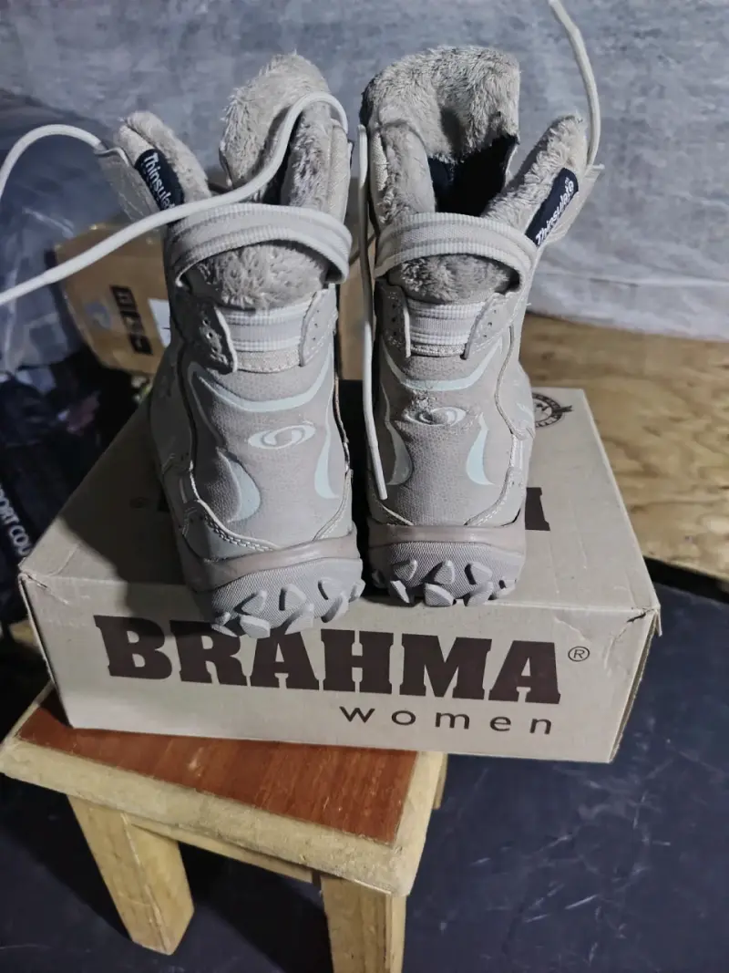 Botas de invierno salom para mujer con forro térmi - 2