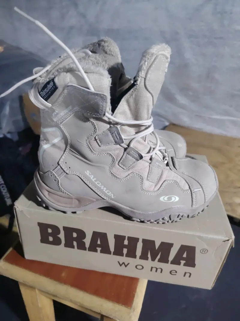 Botas de invierno salom para mujer con forro térmi - 3