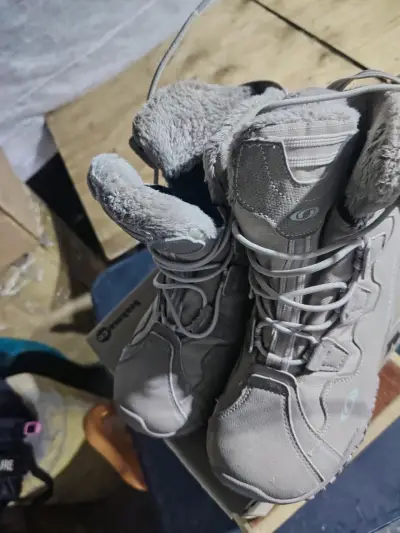 Botas de invierno salom para mujer con forro térmi - miniatura 5