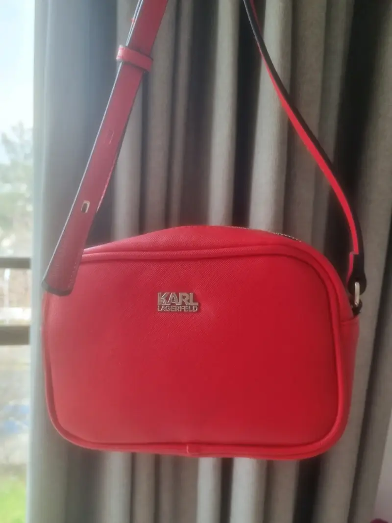Cartera cruzada roja Karl Lagerfeld - 2