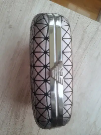 Cartera de fiesta plateado Armani - miniatura 2
