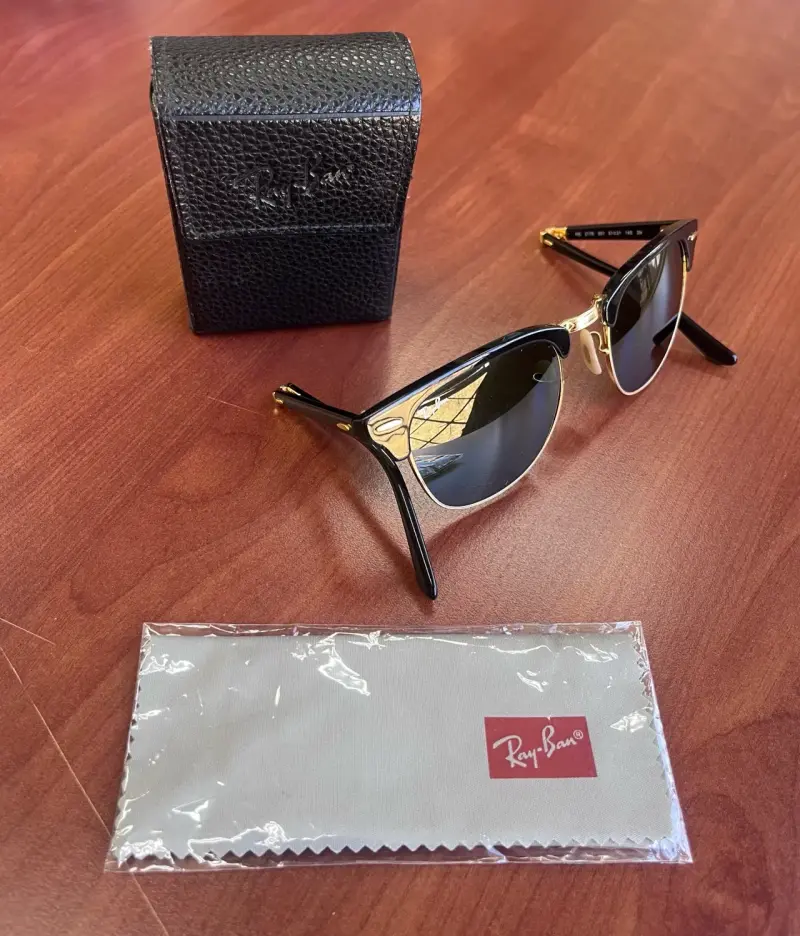 Lentes Ray-Ban Clubmaster Folding RB2176 - 3