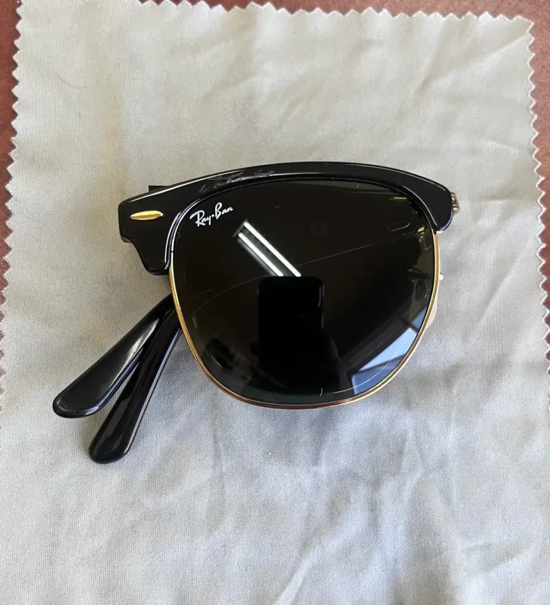 Lentes Ray-Ban Clubmaster Folding RB2176 - 4