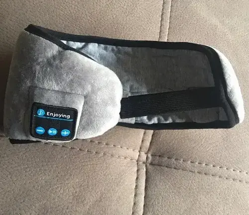 Antifaz para Dormir Bluetooth Negro - 4