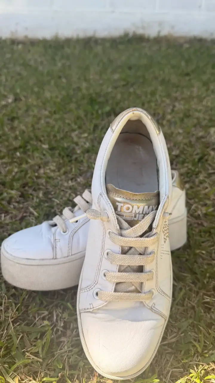 Zapatillas blancas Tommy Jeans con plataforma - 3