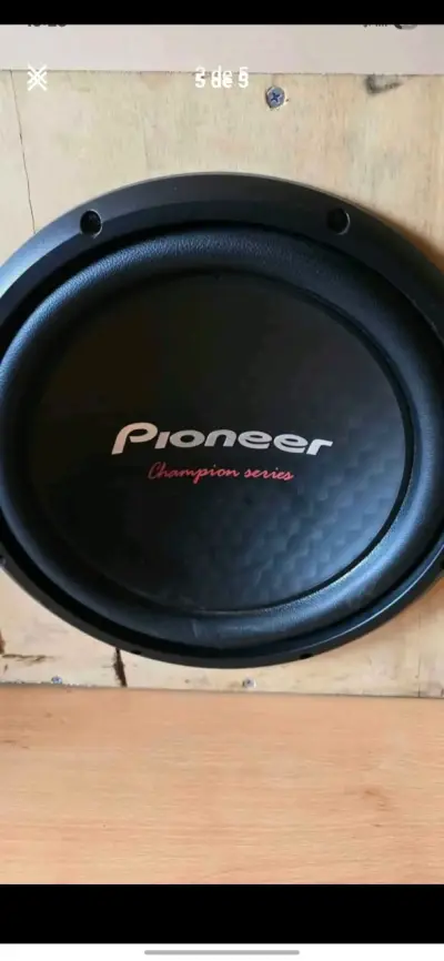 Subwoofer Pioneer Champion Series con Amplificador - miniatura 5
